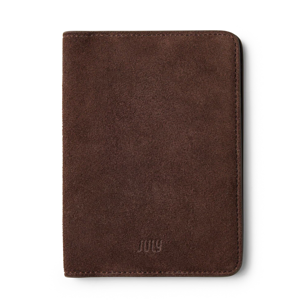 Suede Travel Wallet - Image 3